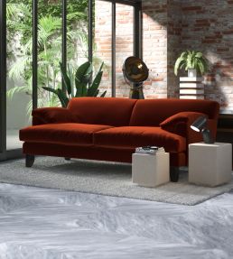 Manolo FR Fabric by Warwick Harissa