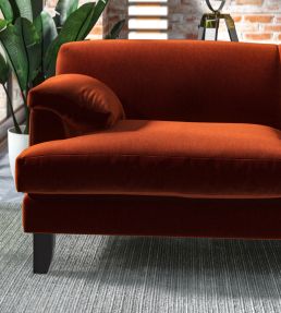 Manolo FR Fabric by Warwick Harissa