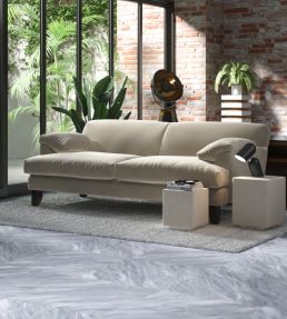 Manolo FR Fabric by Warwick Natural