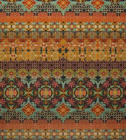 Mansfield Velvet Fabric by Osborne & Little Ochre
