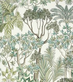 Morny Wallpaper by Manuel Canovas Vert de Gris