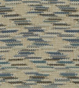 Marden Fabric by Nina Campbell Indigo/Blue/Beige