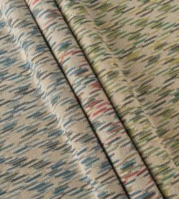 Marden Fabric by Nina Campbell Red/Teal/Olive