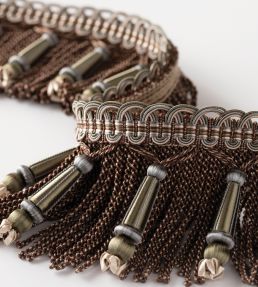 Margaux Beaded Bullion Fringe Trimming by Samuel & Sons Foret