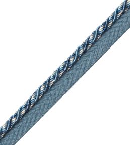 Margaux Cord With Tape Trimming by Samuel & Sons Bleuet