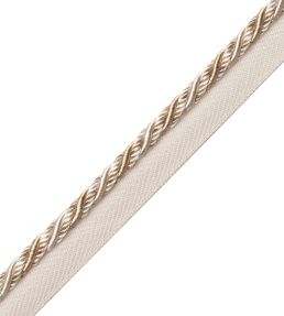 Margaux Cord With Tape Trimming by Samuel & Sons Ecru
