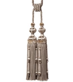 Margaux Double Tassel Tieback Trimming by Samuel & Sons Feuille D'Argent