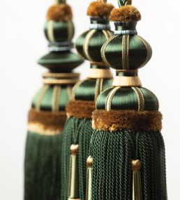 Margaux Double Tassel Tieback Trimming by Samuel & Sons Bleuet