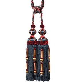 Margaux Double Tassel Tieback Trimming by Samuel & Sons Gem