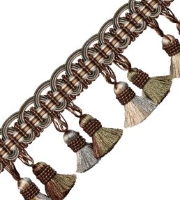 Margaux Tassel Fringe Trimming by Samuel & Sons Aubergine