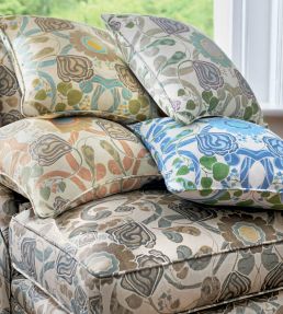 Margaux Fabric by Thibaut Brown