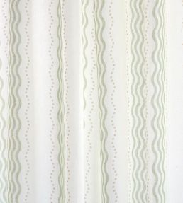 Margot Linen Sheer Fabric by Schumacher Green