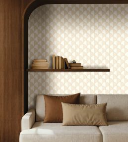 Mariette Wallpaper by Caselio Beige
