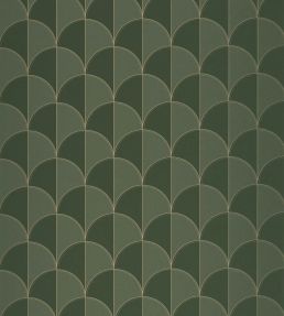 Mariette Wallpaper by Caselio Vert bouteille