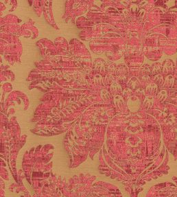 Marigny Fabric by Nobilis Red/Gold
