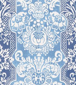 Marigold Wallpaper by GP & J Baker Blue