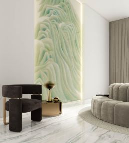 Marilyn Fabric by Wemyss Ochre