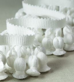 Marina Onion Tassel Fringe Trimming by Samuel & Sons Saltaire