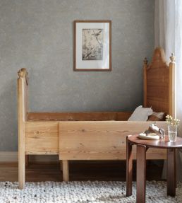 Marion Wallpaper by Sandberg Misty Blue