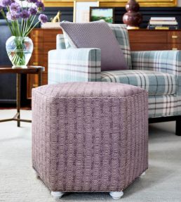 Markham Fabric by Thibaut Dusty Plum