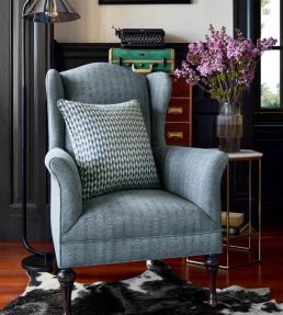 Markham Fabric by Thibaut Slate