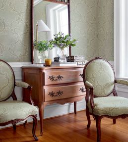 Markle Trail Fabric by Thibaut Sage