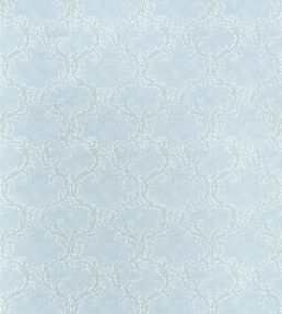 Markle Trail Fabric by Thibaut Spa Blue