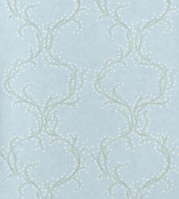 Markle Trail Wallpaper by Thibaut Spa Blue