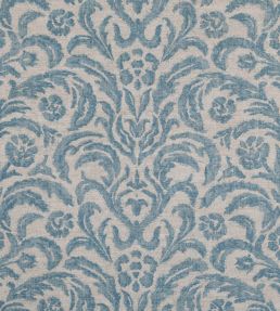 Marlborough Fabric by Fermoie Sky Blue