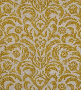 Marlborough Fabric by Fermoie Yellow