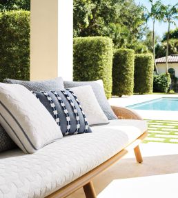 Marlin Fabric by Thibaut Snow White