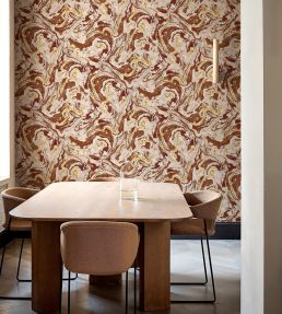 Marmorea Wallpaper by Coordonne Clay