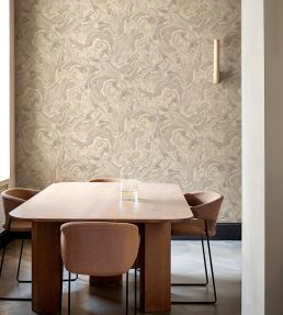 Marmorea Wallpaper by Coordonne Sand