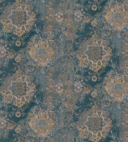 Maroc Fabric by Arley House Teal