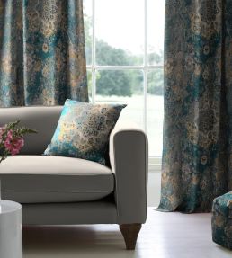 Maroc Fabric by Arley House Teal