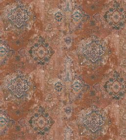 Maroc Fabric by Arley House Terracotta