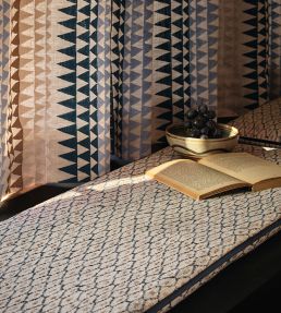Maroc Fabric by Jane Churchill Aqua/Green