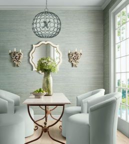 Maroma Wallpaper by Thibaut Slate