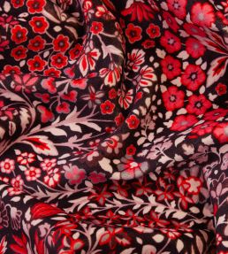 Marquess Garden in Cotton Velvet Fabric by Liberty Lacquer