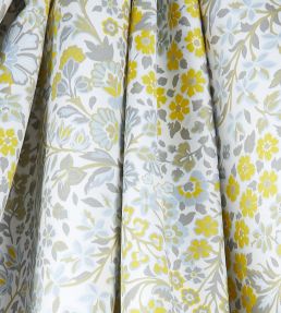 Marquess Garden in Chesham Sateen Fabric by Liberty Lichen