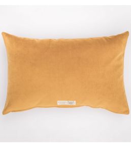 Marrakech Palm Cushion 40 x 60cm by Barneby Gates Gold On Natural