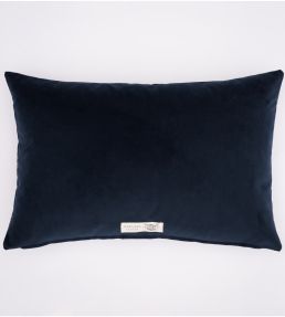 Marrakech Palm Cushion 40 x 60cm by Barneby Gates Midnight Blue