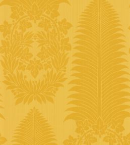 Marsden's Palm Damask Wallpaper by Zoffany Tigers Eye
