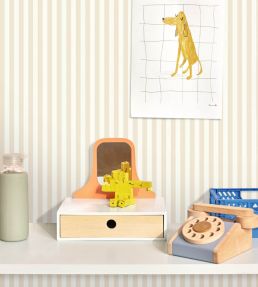 Marshmallow Wallpaper by Caselio Beige