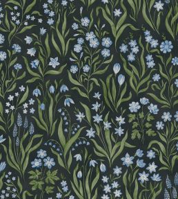 Marta Wallpaper by Sandberg Charcoal