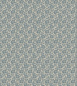 Martock Sprig Wallpaper by Mulberry Home Blue
