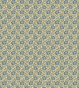 Martock Sprig Wallpaper by Mulberry Home Teal/Green