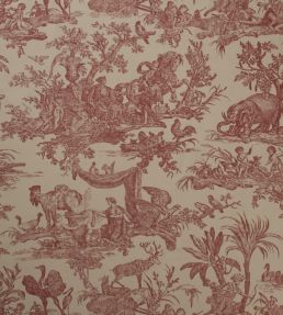 Four Continents Toile Fabric by Marvic Lacquer