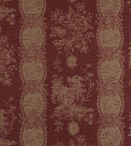 Les Oiseaux Fabric by Marvic Cerise