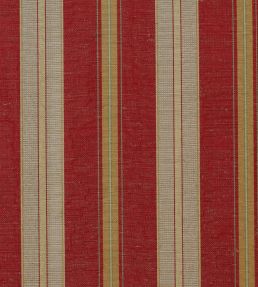 Misa Moire Stripe Fabric by Marvic Red